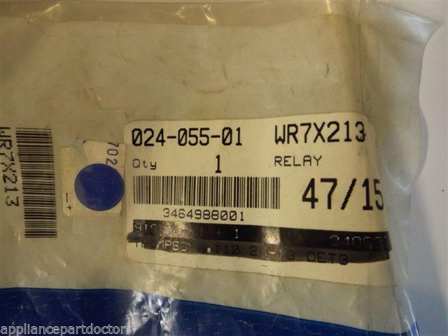 GE Refrigerator WR7X213 Relay NEW IN BOX GE Refrigerator WR7X213 Relay NEW IN BOX